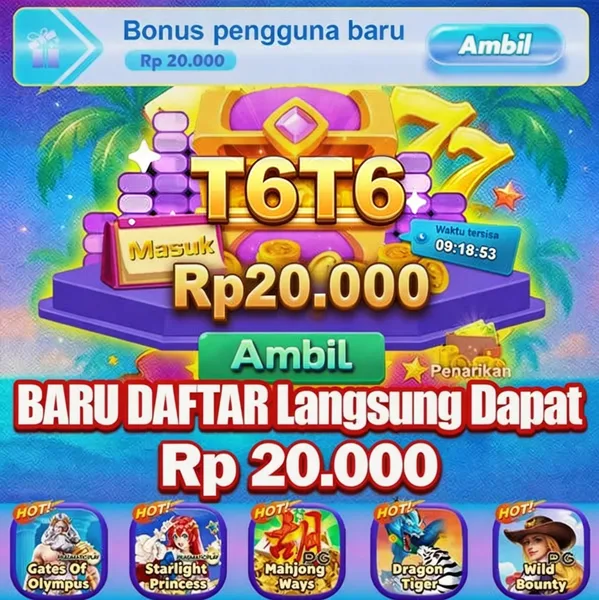 T6T6 Login Resmi APK 2026